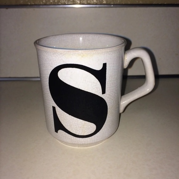 Tams Monogram S Coffee Mug - Picture 1 of 3